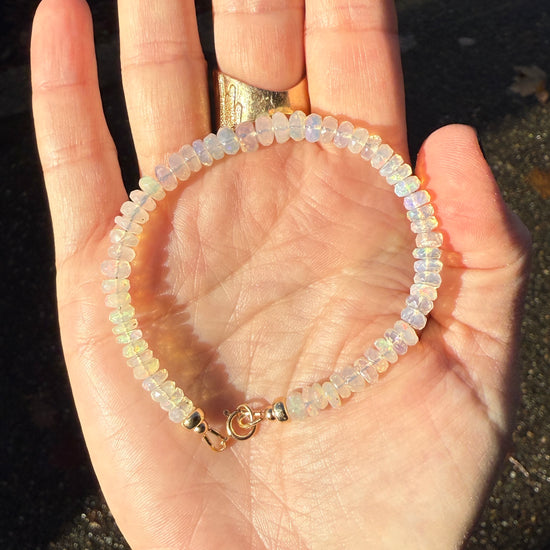 Stone Cache Ethiopian Opal Bracelet