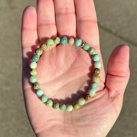 Stone Cache Gemstone Mini Bracelet "Turquoise"