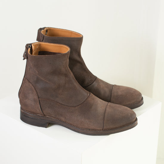 Alberto Fasciani "Gill 70009" Ankle Boot (Espresso Suede)