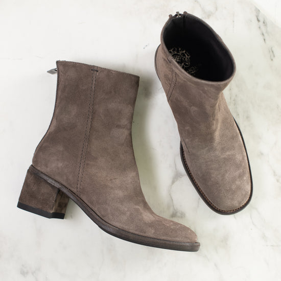 Alberto Fasciani Mid Heel Boot (Taupe/Grey)