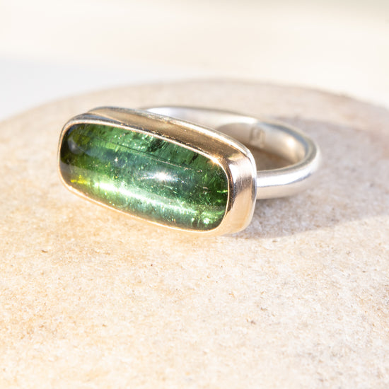 Jamie Joseph  Green Tourmaline Ring