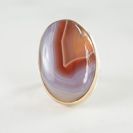 Jamie Joseph Large Botswana Agate Ring