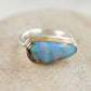 Jamie Joseph Small Asymmetrical Boulder Opal Ring