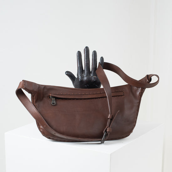 Johnny Farah "Vibe"Bum Bag (dark chocolate)