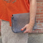 Numero 10 "Cardiff" Crossbody Bag (grey)