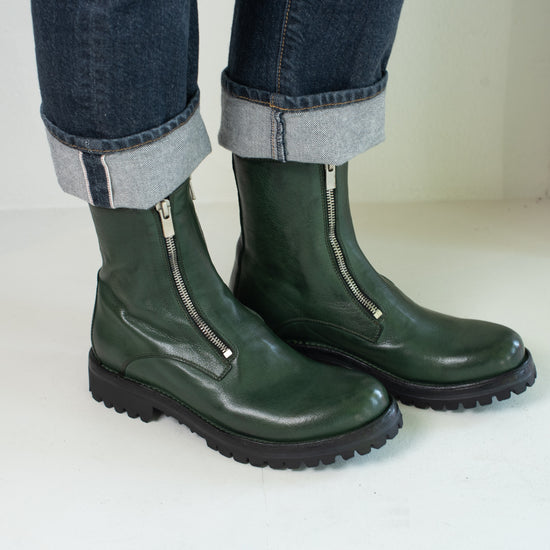 Officine Creative Loraine Boot (Dark Green)