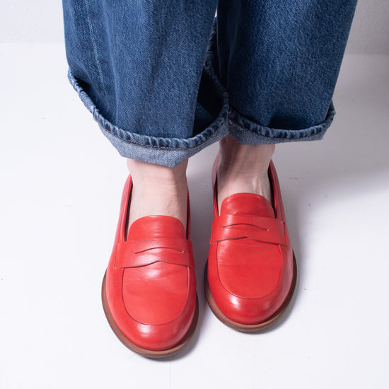 Pantanetti Spring Loafer (vermillion)