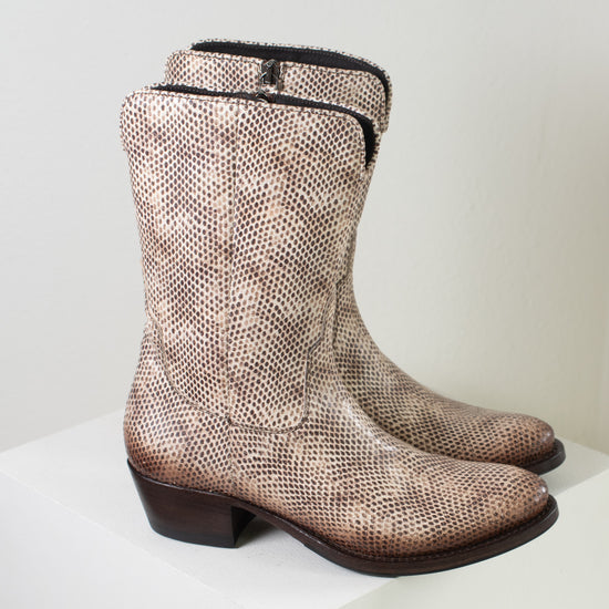 Pantanetti Western Boot (printed leather)