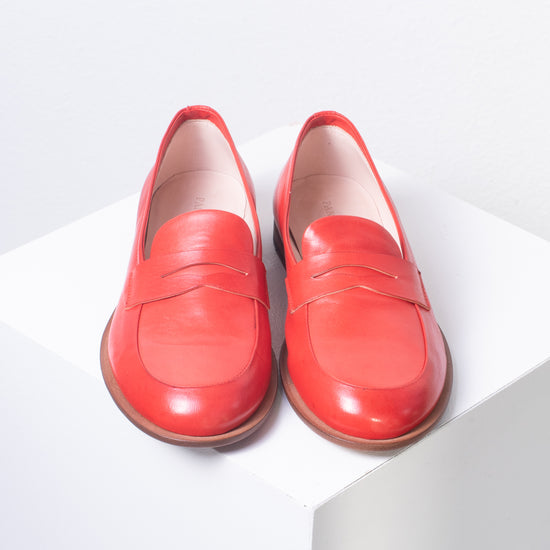 Pantanetti Spring Loafer (vermillion)