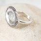 Rosa Maria "Kimba" Silver & Icy Grey Diamonds Ring