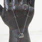 Rosa Maria Oxidized silver Necklace w/Cognac Diamonds