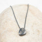 Rosa Maria Oxidized silver Necklace w/Cognac Diamonds