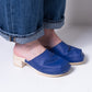 Rosa Mosa Geo Clog (Klein Blue)