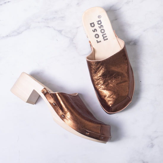 Rosa Mosa Geo Clog (bronze)