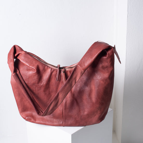 Shoto "Clara" Slouchy medium/large bag (rosey/terracotta)