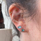 Variance Objects Apatite 14K Gold Stud Earrings